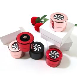 Display Ring Jewellery Box Creative Rotating Open Romantic Ring Case Jewellery Display Box Valentine's Day Confession Ring Box