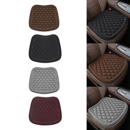 Car Seat Covers 1pc Cushion Driver With Comfort Memory Foam Non-Slip Rubber 44x48cm Interior Part Automobiles