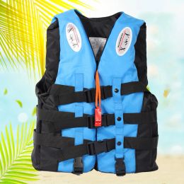 Accessories Drifting Safety Vest Lightweight Water Sports Life Jacket Safe Adjustable Straps with Reflective Stripe for Swimming Sea Fishing