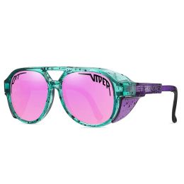 Sunglasses Vintage Cycling Sunglasses Men Women Pit Vipers UV400 Retro Sun Glasses Steampunk Goggles Punk Eyewear Without Box