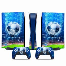 Stickers football GAME Anime Customized PS5 Digital Vinyl Skins Stickers For PS5 digital Controller Console skin stickers