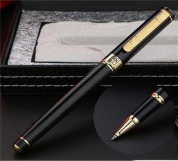 Luxury Picasso 902 Rollerball pen Black Golden Plating Engrave Business office supplies High quality Writing options pens with Box2345589