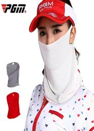 Cycling Caps & Masks Women Sunsn Ice Silk Ear-hanging Bandana Breathable Hanging Ear Tube Scarf Neck Gaiter Cover Golf Headweara435997223