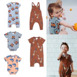 One-Pieces Baby Romper CarlijnQ Brand New Summer Cartoon Pattern Design New Born Clothes Onesie Boy Infant Girls Baby Jumpsuit Ropa De Bebe