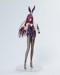 Anime FateGrand Order Scathach Lancer Alter Sashi Ugatsu Soft Bunny girl Sexy Girls PVC Action Figure Toys Collectible Model T2004694235