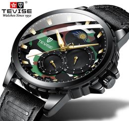 TEVISE Casual Men Automatic Mechanical Watch Fashion Man Waterproof Sport Military Clock Relogio Masculino237E2295258