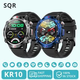 Watches SQR Smartwatch 1.39 Inch IPS HD Screen 25 Days Battery Life 100 Sports Modes Military Grade Toughness Smart Watch for Men