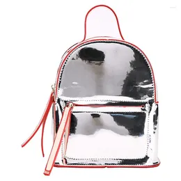 School Bags ASDS-Women Fashion Backpacks Summer Candy Color Backpack For Teens Girls Small Back Pack Female Bagpack