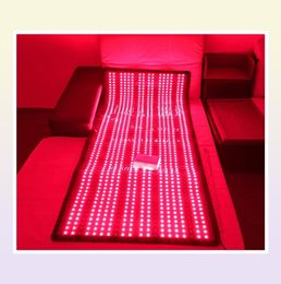 Home use LED light infrared extra large big size full body mat 660nm 850nm red light therapy pad8487093