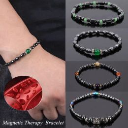 Strands 1PC Magnetic Weight Loss Effective Anklet Bracelet Black Gallstone Slimming Stimulating Acupoints Therapy Arthritis Pain Relief