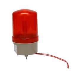 Accessories Industrial Flashing Sound Alarm Light BEM1101J 220V Red LED Warning Lights AcoustoOptic Alarm System Rotating Light Emergency