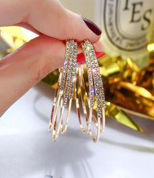 Fashion Jewelry Accessories Women Hoop Earrings Fine Earring Jewellery Gold Silver Rose Big Funny 925 Huggie3344009