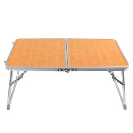 Camp Furniture Portable outdoor folding table camping alloy table with strong load-bearing capacity durable for camping and fishing hot selling Y240423