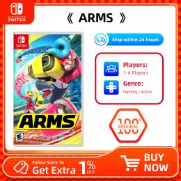 Deals Nintendo Switch Game ARMS Physical Game Card Action Genre for Switch OLED Lite