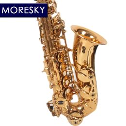 Saxophone Moresky Eflat Eb Alto Saxophone Gold Keys with Case Music Instrument