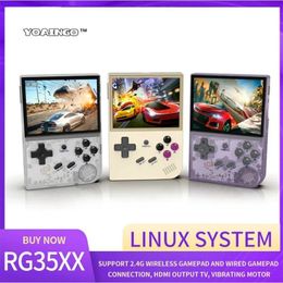 Handheld RG35xx Open-source Game Console Portable Retro Gba Arcade Nostalgic Ps1 Gifts 240419