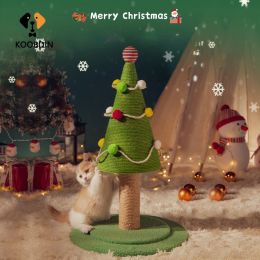Scratchers Christmas Tree Cat Crawl Cat Scratcher Board Bed Climbing Frame Tree Climb Toys for Cats House Design Claws Care Pet Scratching