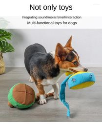 Dog Apparel Pet Curling Toys Hidden Food Play Puzzle Training Decompression Game Interactive Release Energy