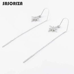 Earrings 925 sterling silver drop earrings for women star graphic simple fashion earrings fine jewelry