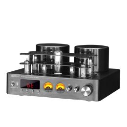 Amplifier AOSIBAO HiFi BT 5.0 Vacuum Tube AV889 USB Highpower Fever Tube Amplifier Vacuum Tube Retro Amplifier For Home Theater System