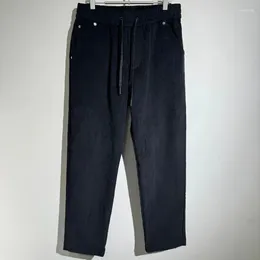 Men's Pants 2024ss Pra Corduroy Straight Casual Versatile Trousers For Men Sweatpants Streetwear Y2k Woman's Clothing