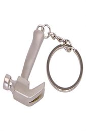 Car Keyring Claw Hammer Pendant Auto Key Ring Chain Keyfob Metal Keychain Creative Interior Accessories Personality5606276