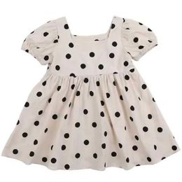 Girl's Dresses Summer Baby Dress Girl Clothes Kids Hubble-bubble Sleeve Princess Popular Hot Style Child Vestidos H240423