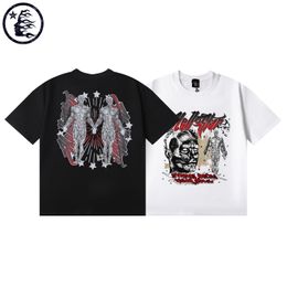 SS24 SUMMER Hellstar T52 Mens tshirts 240g double yarn fabric printing process MAN short t-shirt size M L XL 2XL 3XL