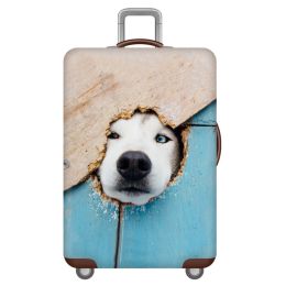 Accessories Elasticity Luggage Protective Cover Travel Accessories for 1832 Inch Suitcases Animal Cartoon Case Cover Baggage Travel Gadgets