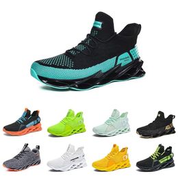 men running shoes breathable trainers wolf grey Tour yellow teal triple black white green mens outdoor sports sneakers eighteen