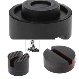 New New Different Types Car Lift Stand Pads Black Rubber Slotted Floor Jack Pad Frame Rail Adapter Universal
