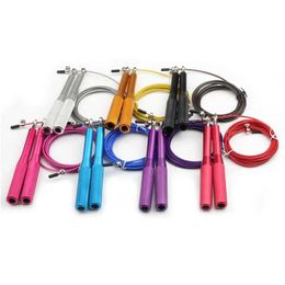 Jump Ropes New Fitness Jumping Rope Crossfit Heavy Steel Wire Rope Boxing MMA Training Equipment Gym Trainer Jumping Rope Y240423