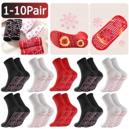 Massager 110Pair Tourmaline Slimming Health Sock Self Heating SocksMagnetic SelfHeating SocksFoot Massage Thermotherapeutic Sock New