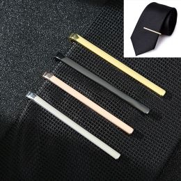 Clips Simple Fashion Tie Clips Men'S Metal Necktie Daily Business Wedding Ceremony Tie Clip Pin Men Party Jewelry Accessories Gift