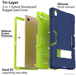 Tablet PC Cases Bags Galaxy Tab A8 Case For A8 10.5 Tablet Cover With Stand Heavy Duty Shockproof Rugged Protection Cover For