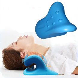 Massager Z3 Neck Shoulder Relaxer Cervical Stretcher Chiropractic Traction Device Massage Pillow for Pain Relief Cervical Spine Alignment