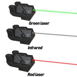 Optics Tactical Laser Sight for Picatinny Weaver Rail Mount for Pistol Handgun Rifle Shockproof Laser Sight Compatible with Glock 17 19