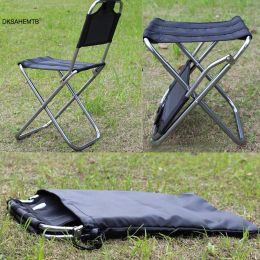 Accessories Folding Chair Portable Camp Stool Stable Heavy Duty Aluminum Alloy Folding Beach Chair for Outdoor Walking Hiking Fishing