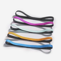 New yoga hairband jogging sweat-absorbent silicone anti-slip anti-sweat headband sports headscarf women's hairband