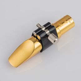 Saxophone United States DG High Quality Professional Tenor Soprano Alto Saxophone Metal Mouthpiece Gold Plated Pieces Accessories Size