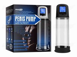 Nxy Sex Pump Toys Pistols Penis Pump Enlargement Vacuum Enlarger Adult y Product Adults Toys Shop for Man Couples 11195686893