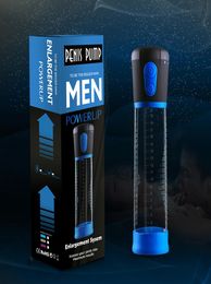 Automatic Electric Penis Pump Enlargement Vacuum Pump Prolong Enhancer Penis Enlarger Extender Adult Sex Toy For Men Gays C19030202293255