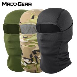Masks Tactical Balaclava Military Cycling Full Face Cover Ski Mask Scarf Camo Black Outdoor Sport Bicycle Hiking Hat Men Women Summer