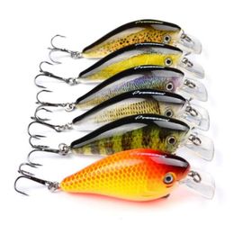 YOUGLE 6pcslot Proberos Crankbaits Hard Bait Fishing Lure Crankbait Tackle Swimbait Bass T1910202610795