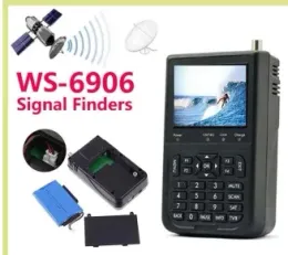 Finder Digital Signal Finder Satlink WS6906 3.5" LCD Screen DVBS FTA Receptor for QPSK Satlink Satellite Signal Metre Finder WS 6906