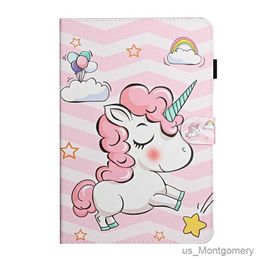 Tablet PC Cases Bags Universal Case for Tablet 8 inch Cute Unicorn Cat Cover Funda for Matepad T8 DEXP Ursus S180 Z280 3G 4G 8 inch Tablet