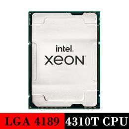 Used Server processor Intel Xeon Silver medal 4310T CPU LGA 4189 LGA4189 CPU4310T
