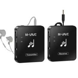 Equipment MWave MS1 Wireless inEar Monitor System Transmitter Receiver M8 Wp10 2.4G Stereo Wireless Transmission Headphone Earphone