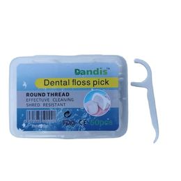 2024 100 Pcs/Lot Disposable Dental Flosser Interdental Brush Teeth Stick Toothpicks Floss Pick Oral Gum Teeth Cleaning CareTeeth Stick Toothpicks Floss Pick