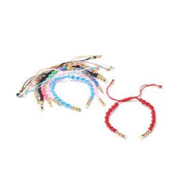 Bangle 20Pcs Adjustable Nylon Braided Cord Bracelets Making Rope Thread for DIY Bracelets Bangle Jewellery Making Lucky Friendship Gift